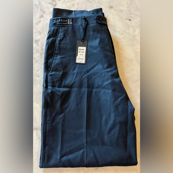 Brand New G. Manzoni “New Blue” Dress slacks. 36 x30 with a cuff. - Picture 2 of 6